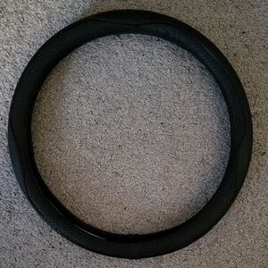 Black Steering Wheel Cover